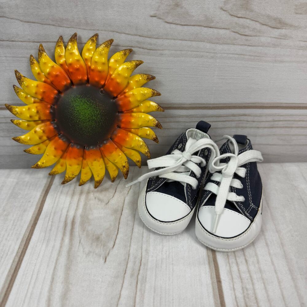 Converse Chuck Taylor All Star Navy Blue Crib Shoes‎ Size 2 88865